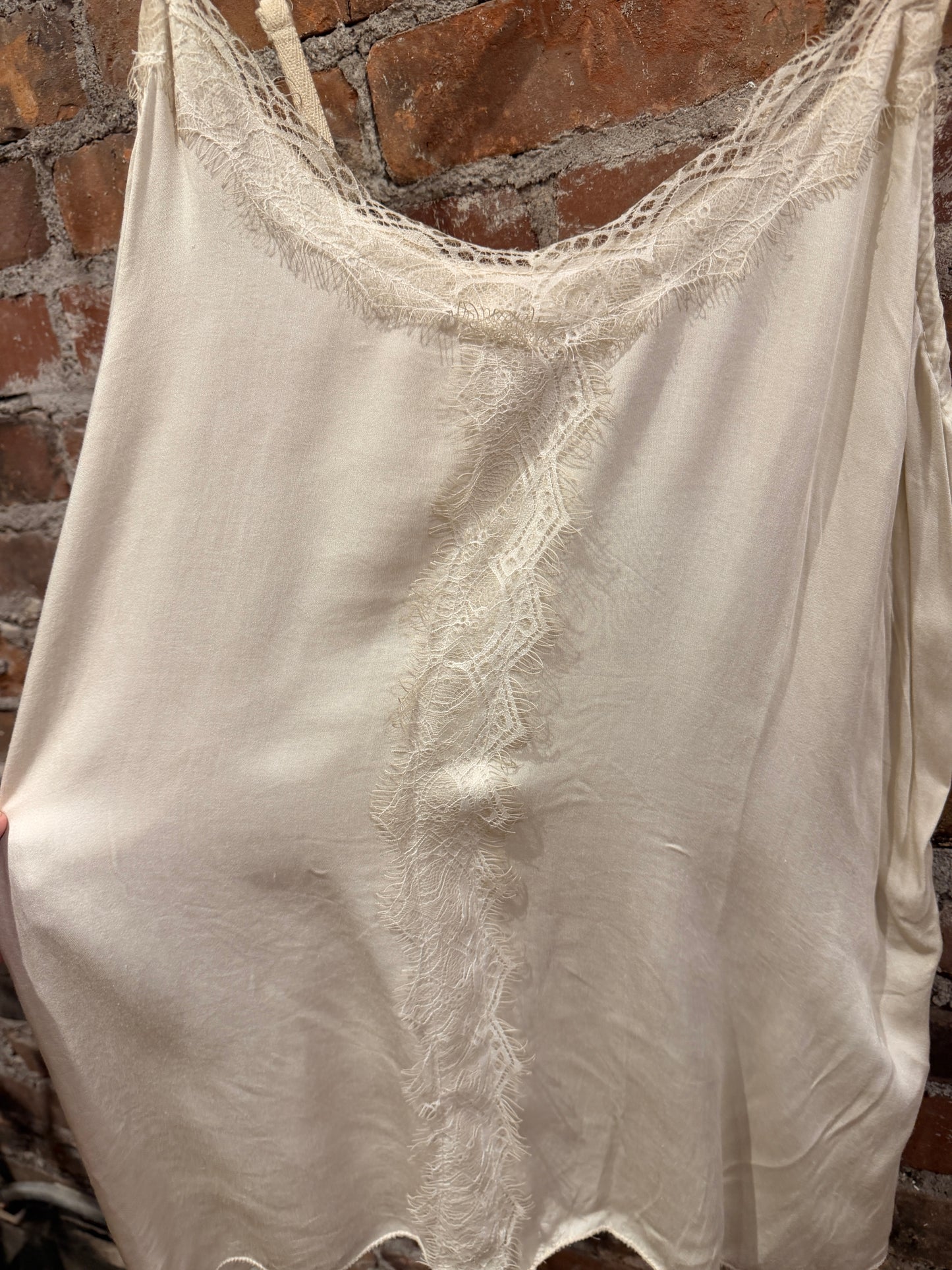 Lace detail cami