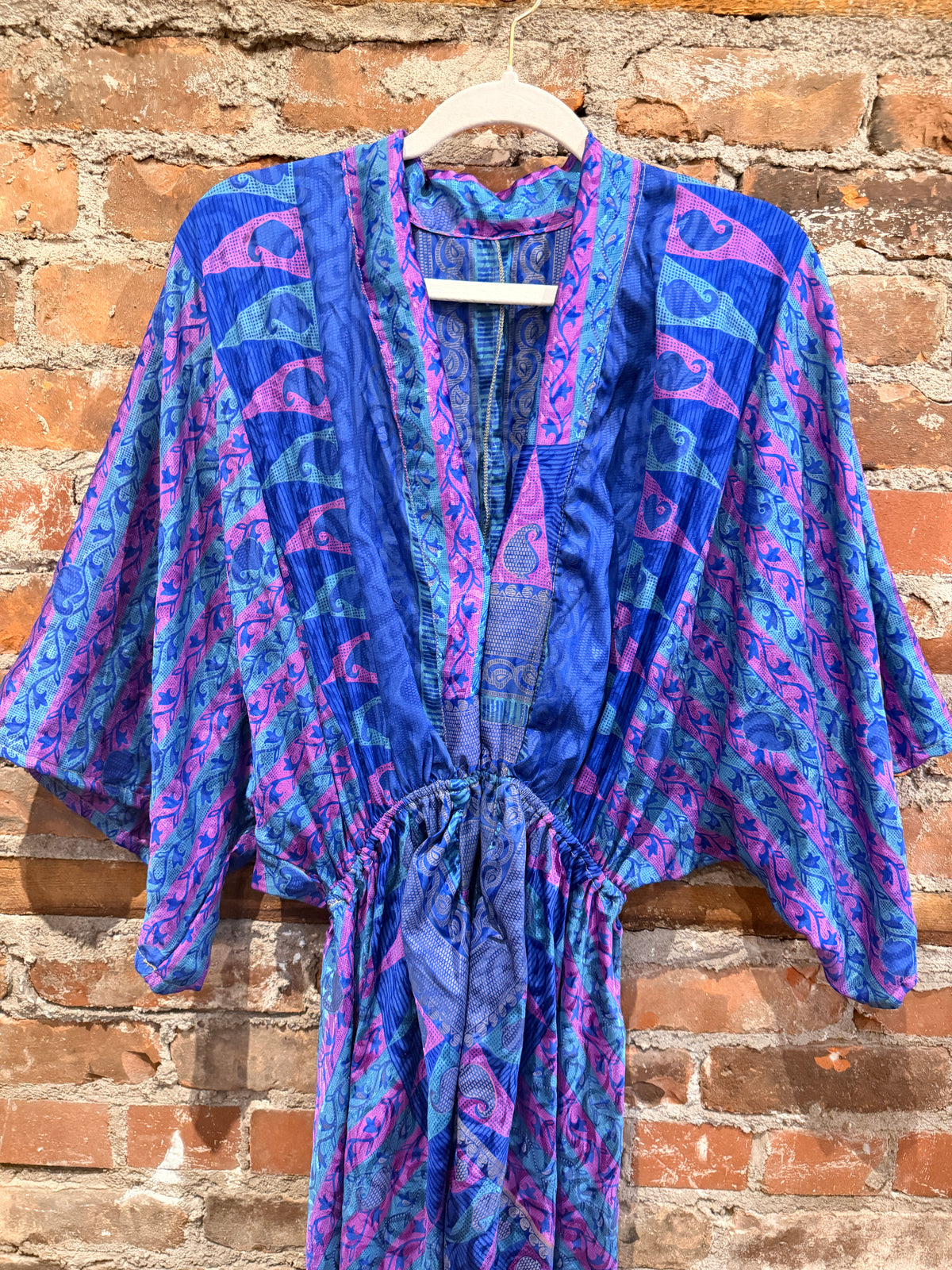 The Pheonix Dress- purple/blue