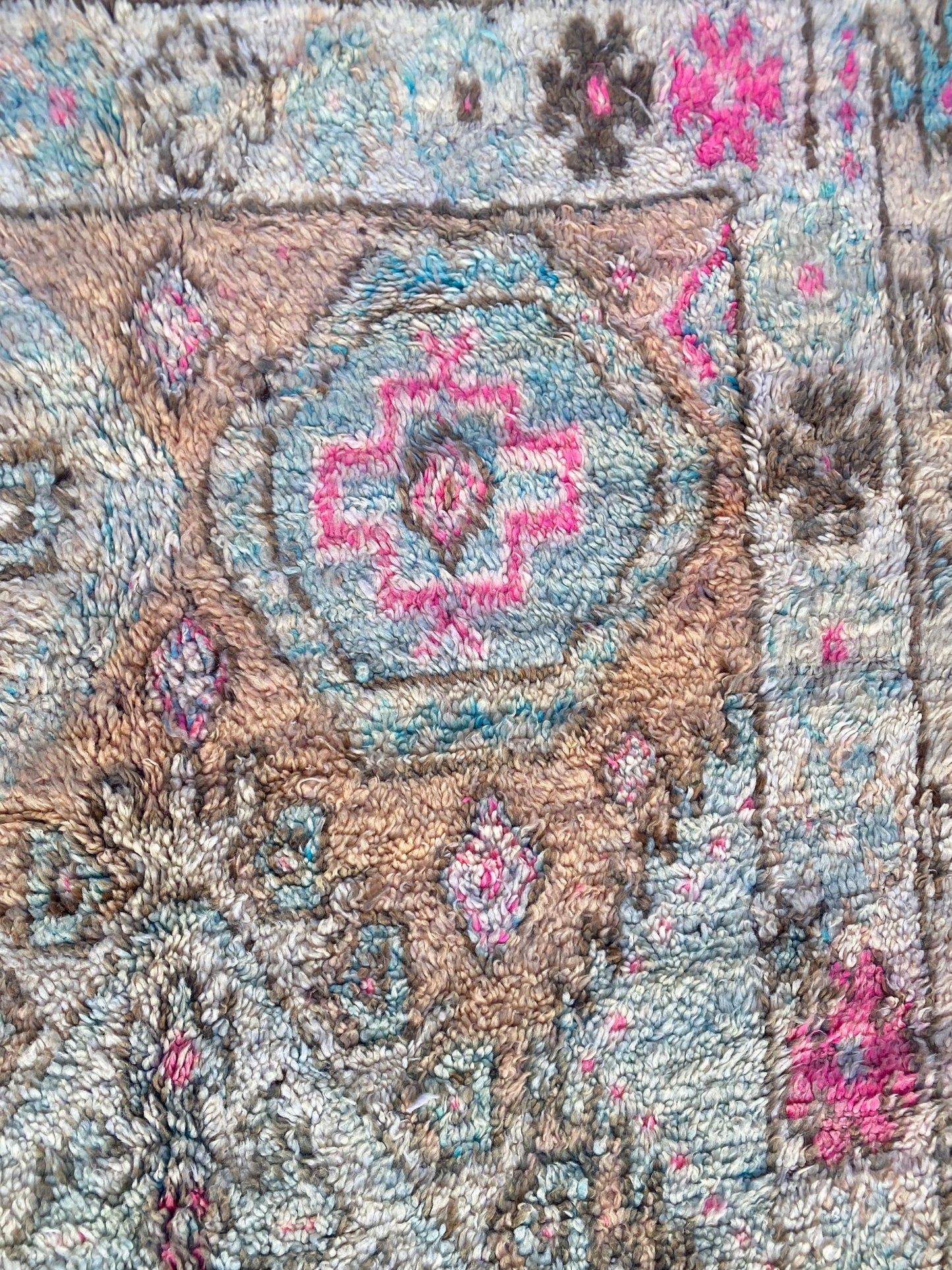 Pure wool handwoven Moroccan rug- Chaima (Copy)