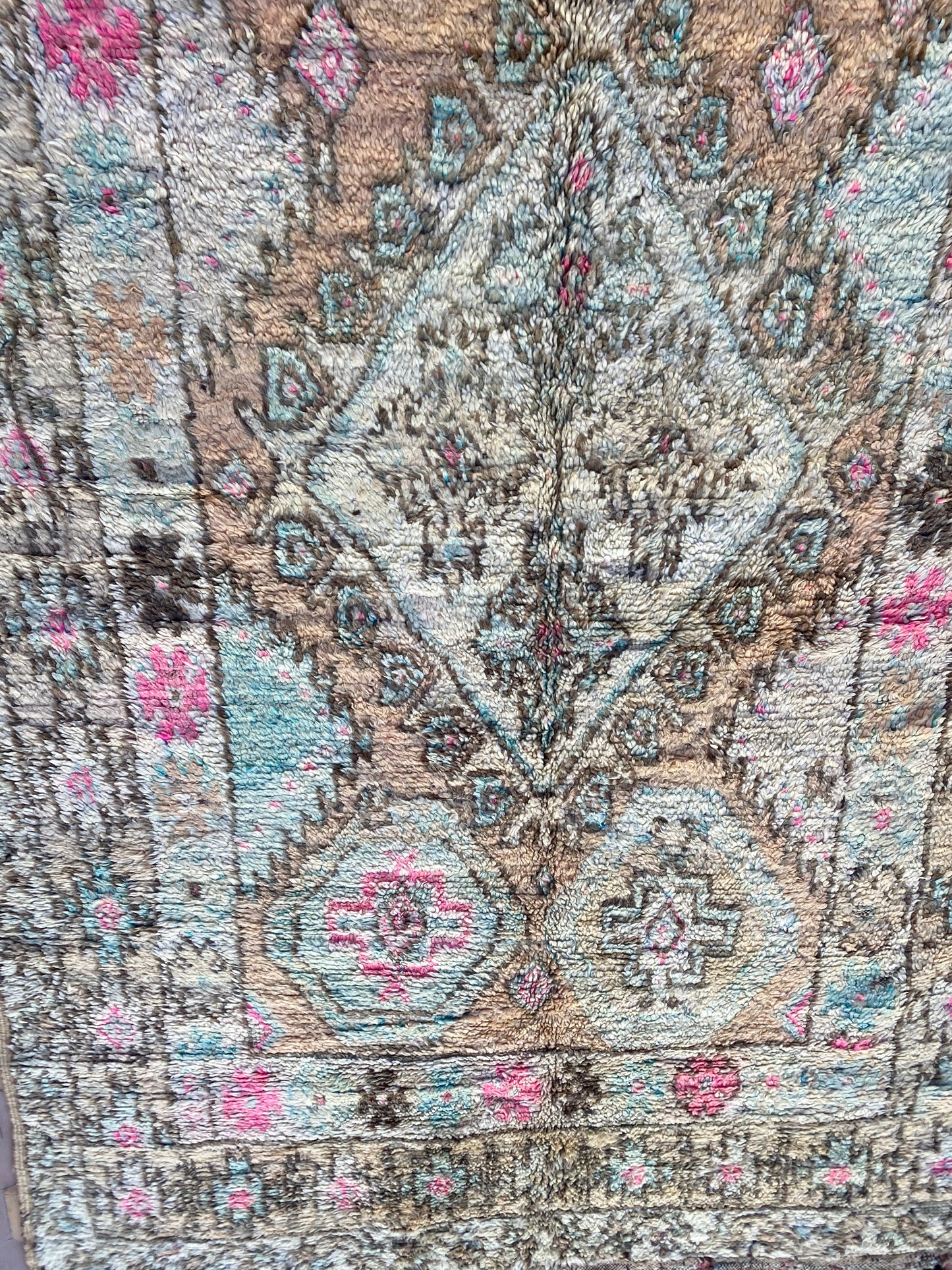 Pure wool handwoven Moroccan rug- Chaima (Copy)