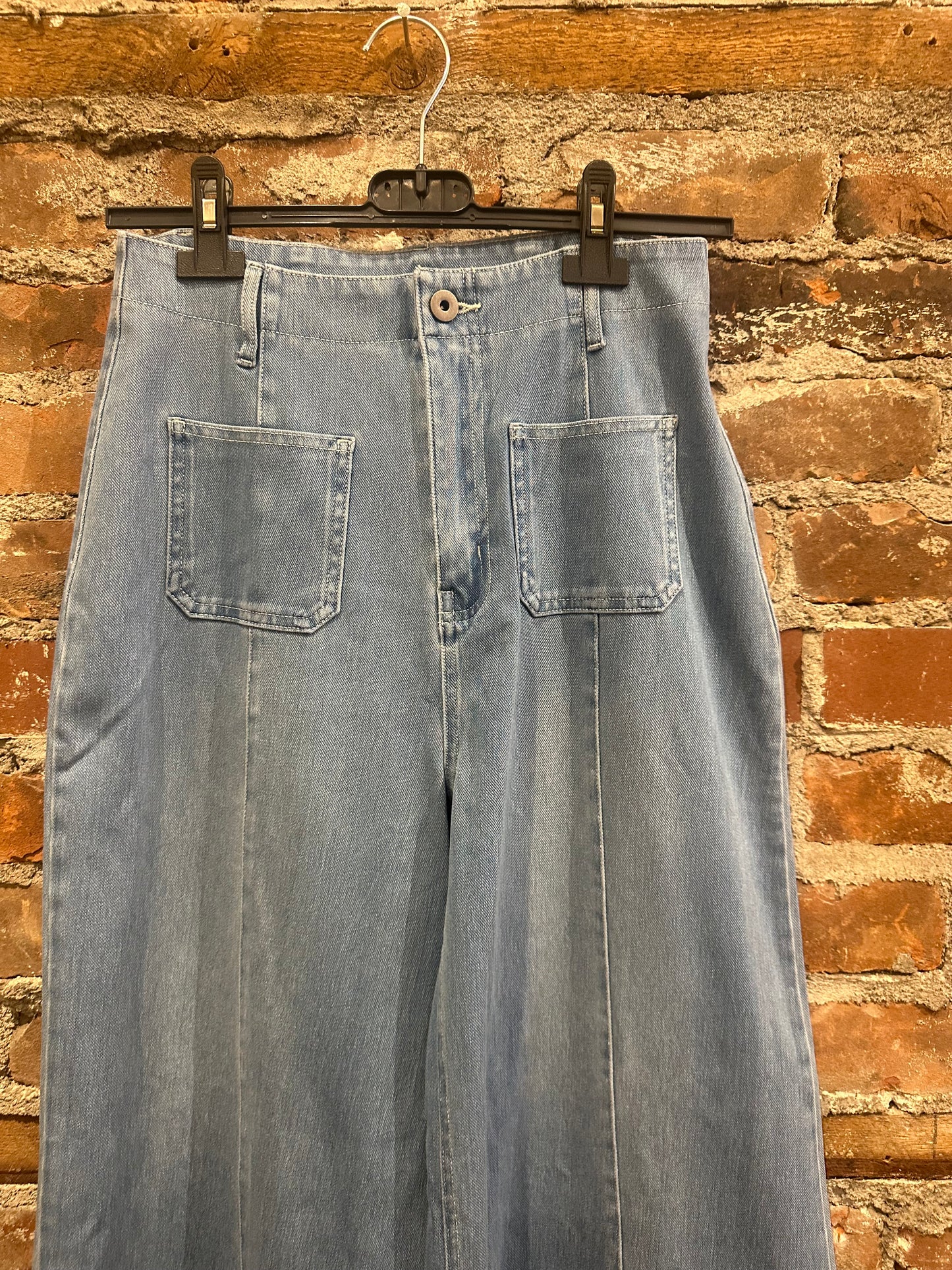 PJ Jeans -extra wide leg light wash