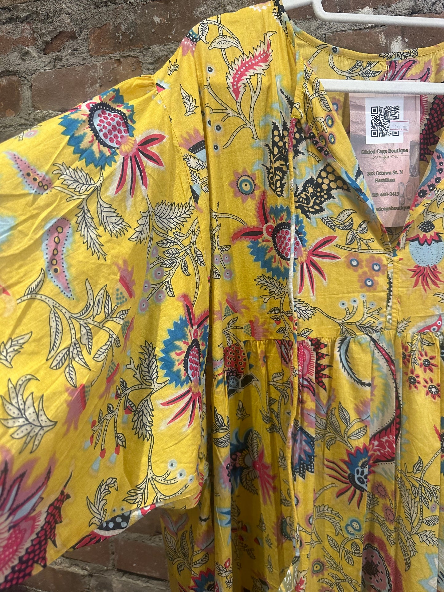 The Piper dress- Mustard