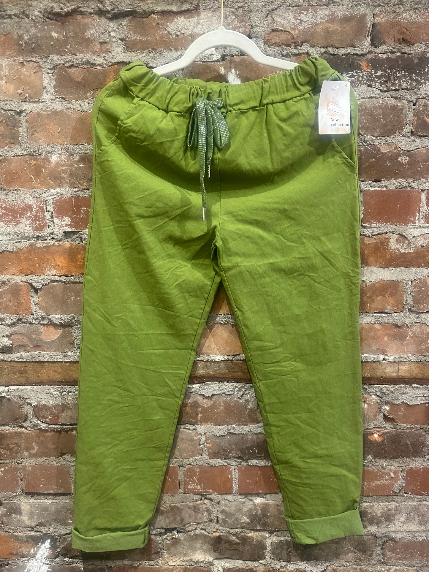 Magic pants -olive