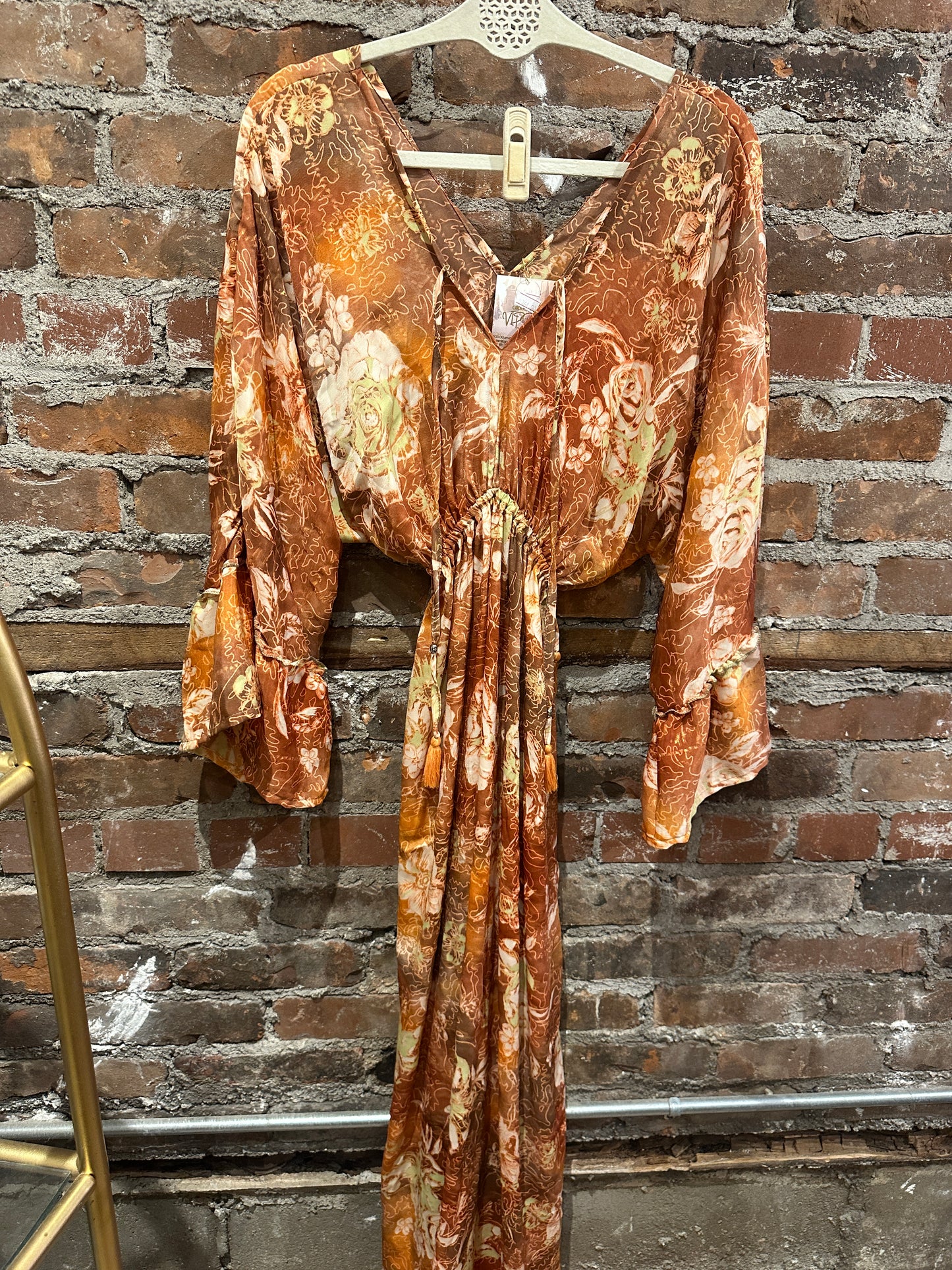 The Elysian Dress-rust