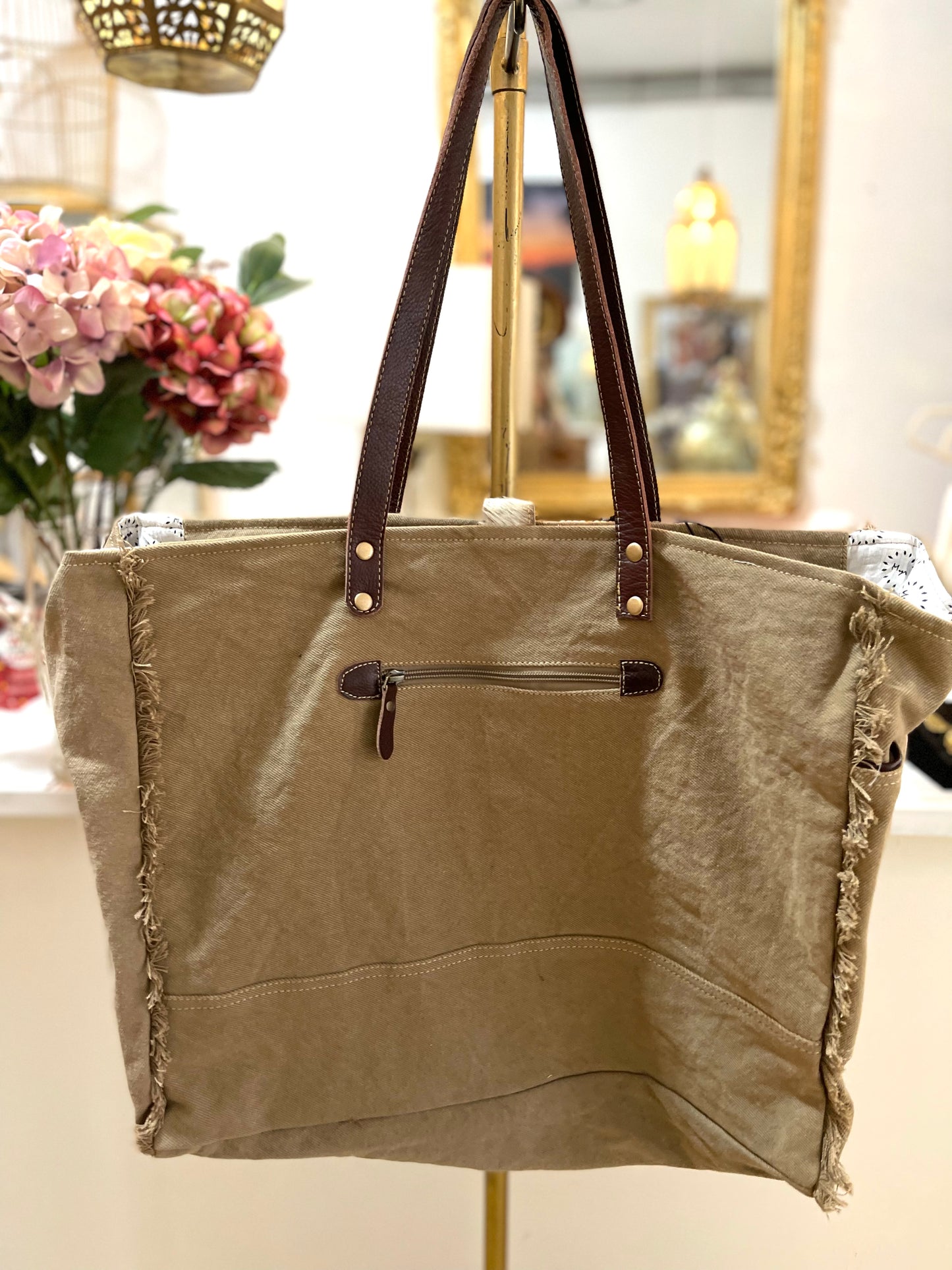 Yellowstone weekender bag -yellow
