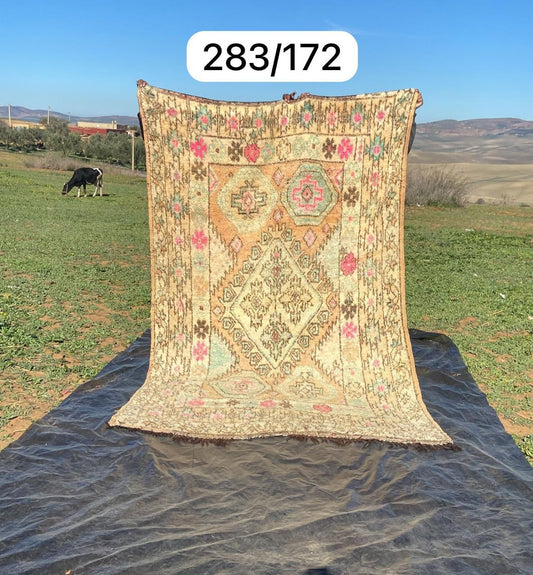 Pure wool handwoven Moroccan rug- Chaima (Copy)