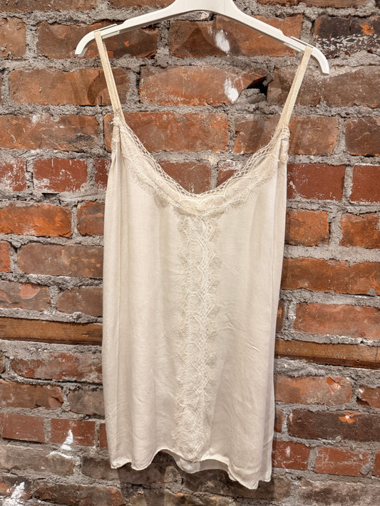 Lace detail cami