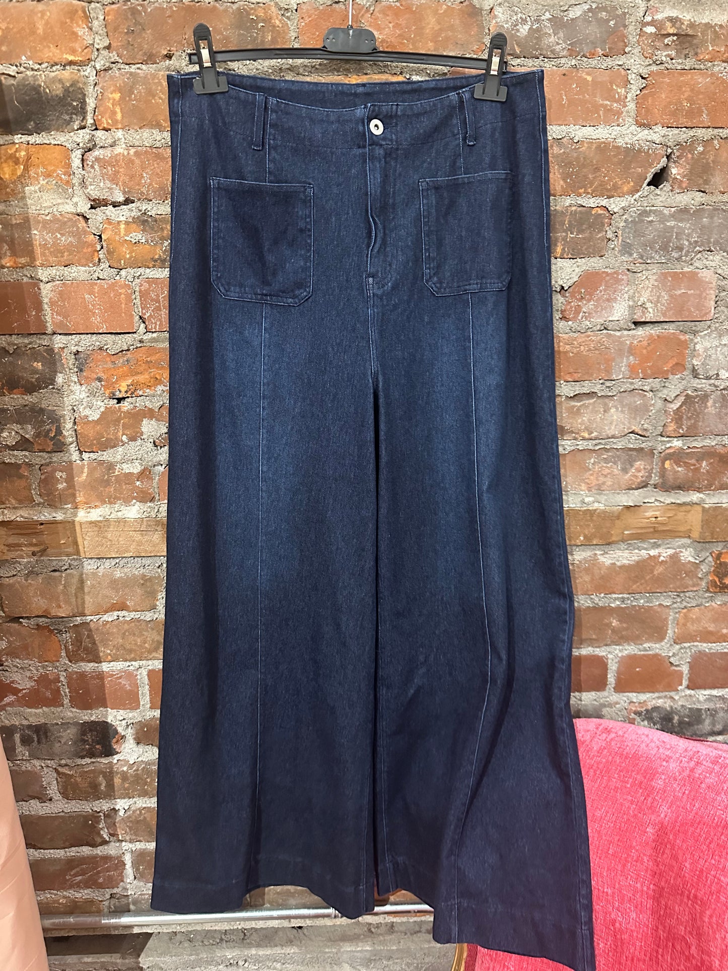 PJ Jeans -extra wide leg very dark wash