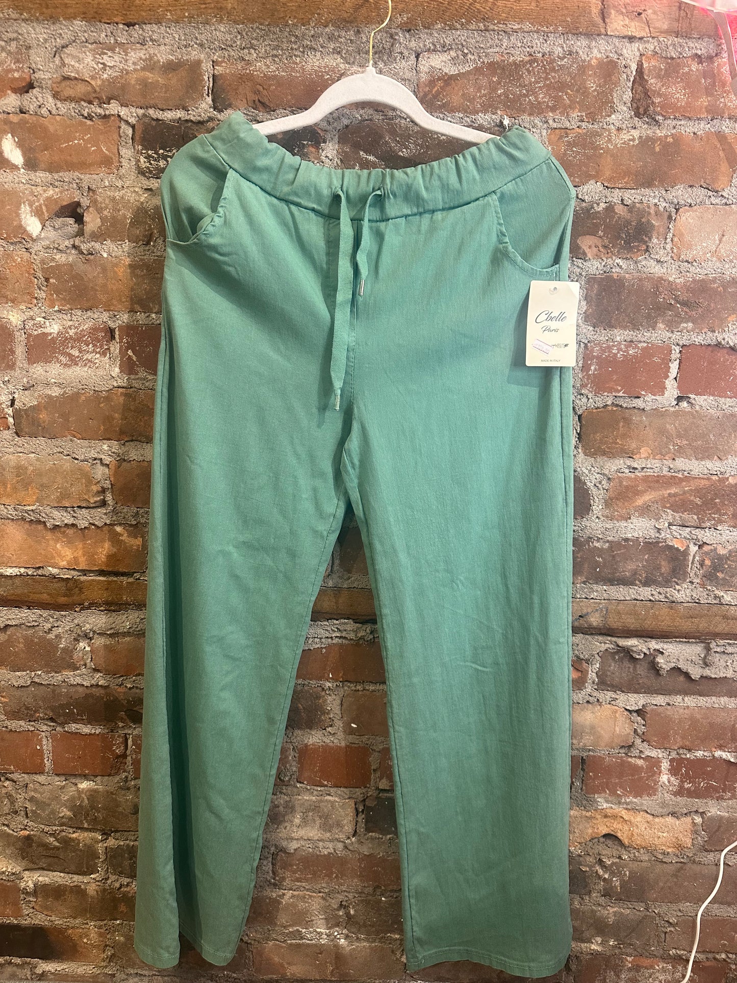 Straight leg magic pants - mint