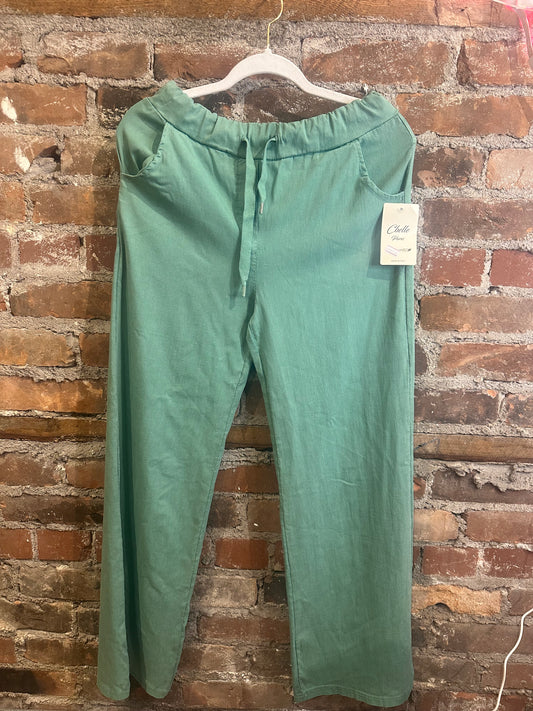 Straight leg magic pants - mint