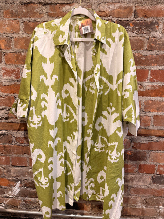 The Painters Shirt -Wasabi