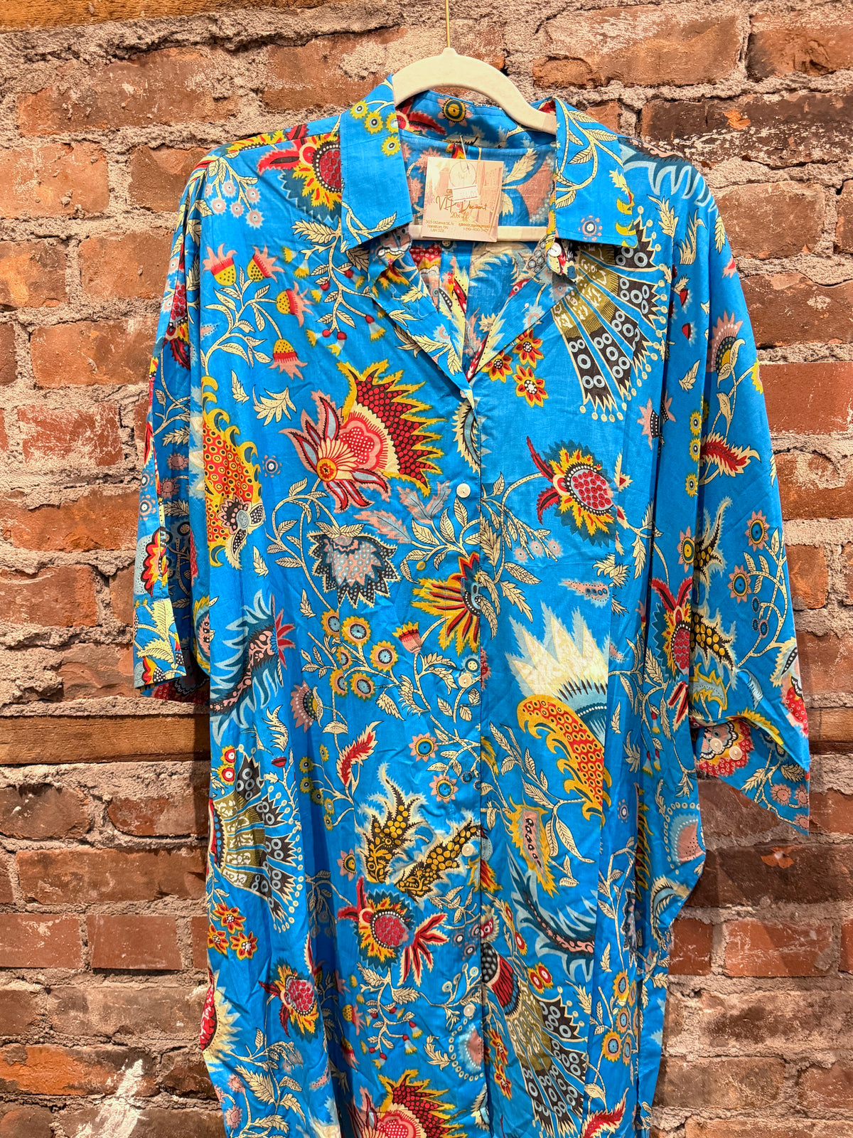 The Painters Shirt -royal blue