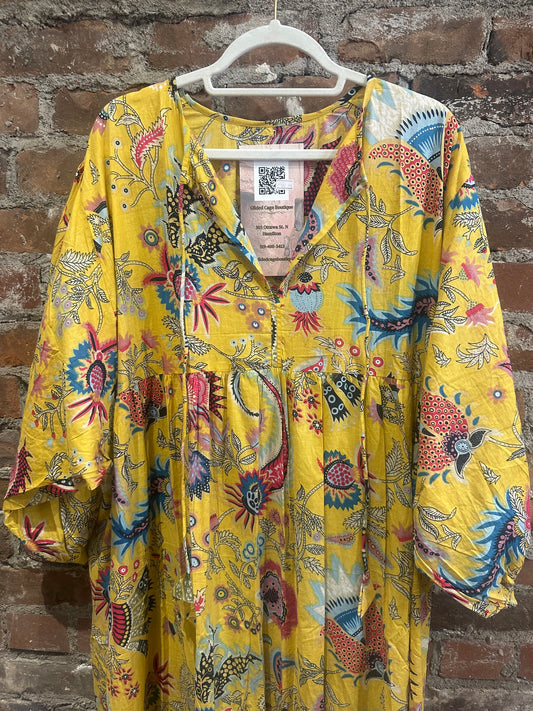 The Piper dress- Mustard