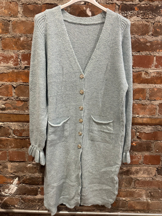 Cashmere feel cardigan - cream