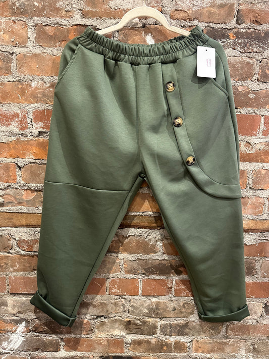 Jodhpur pants -army green