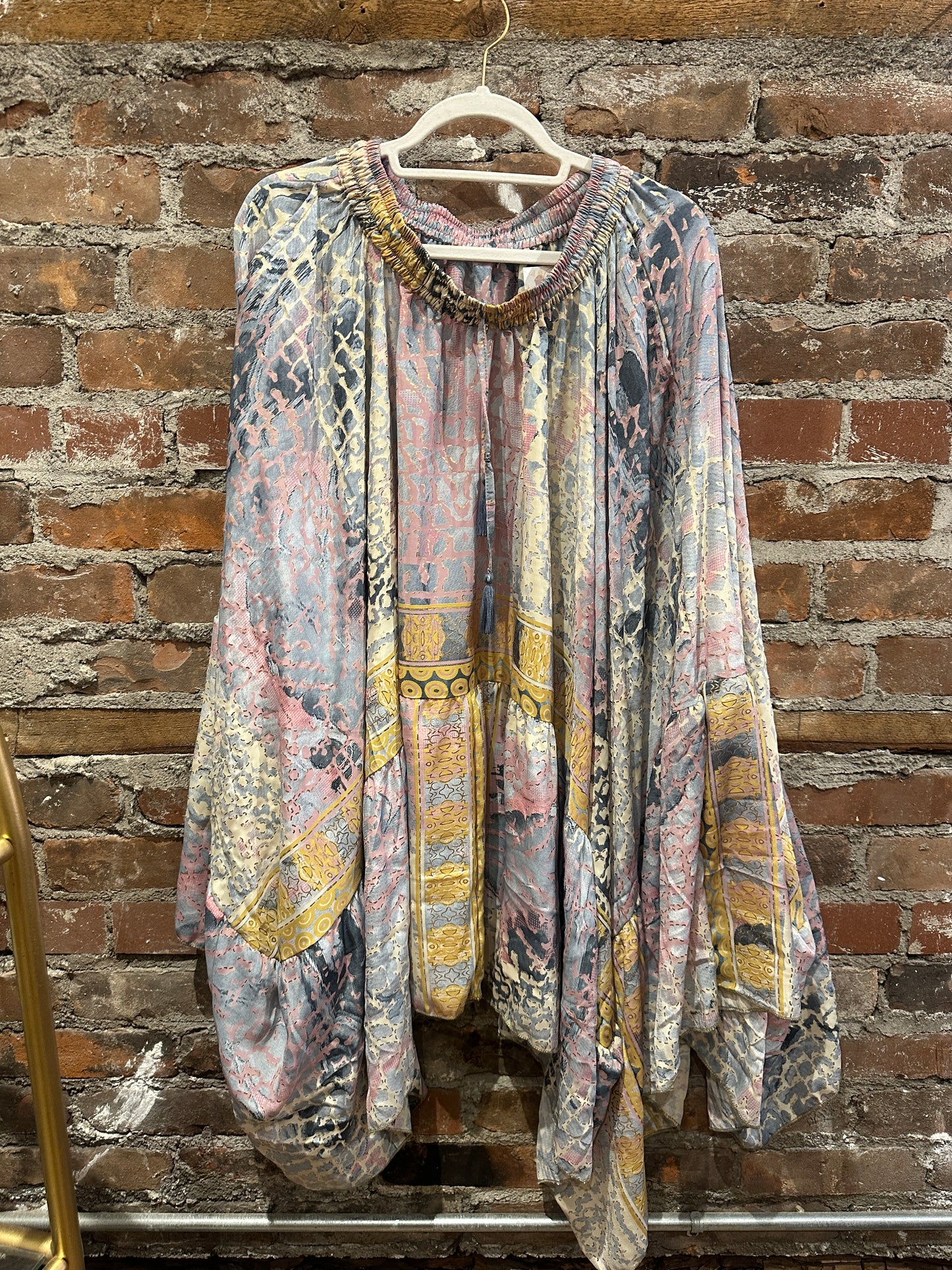 The mandala skirt - pink/gold