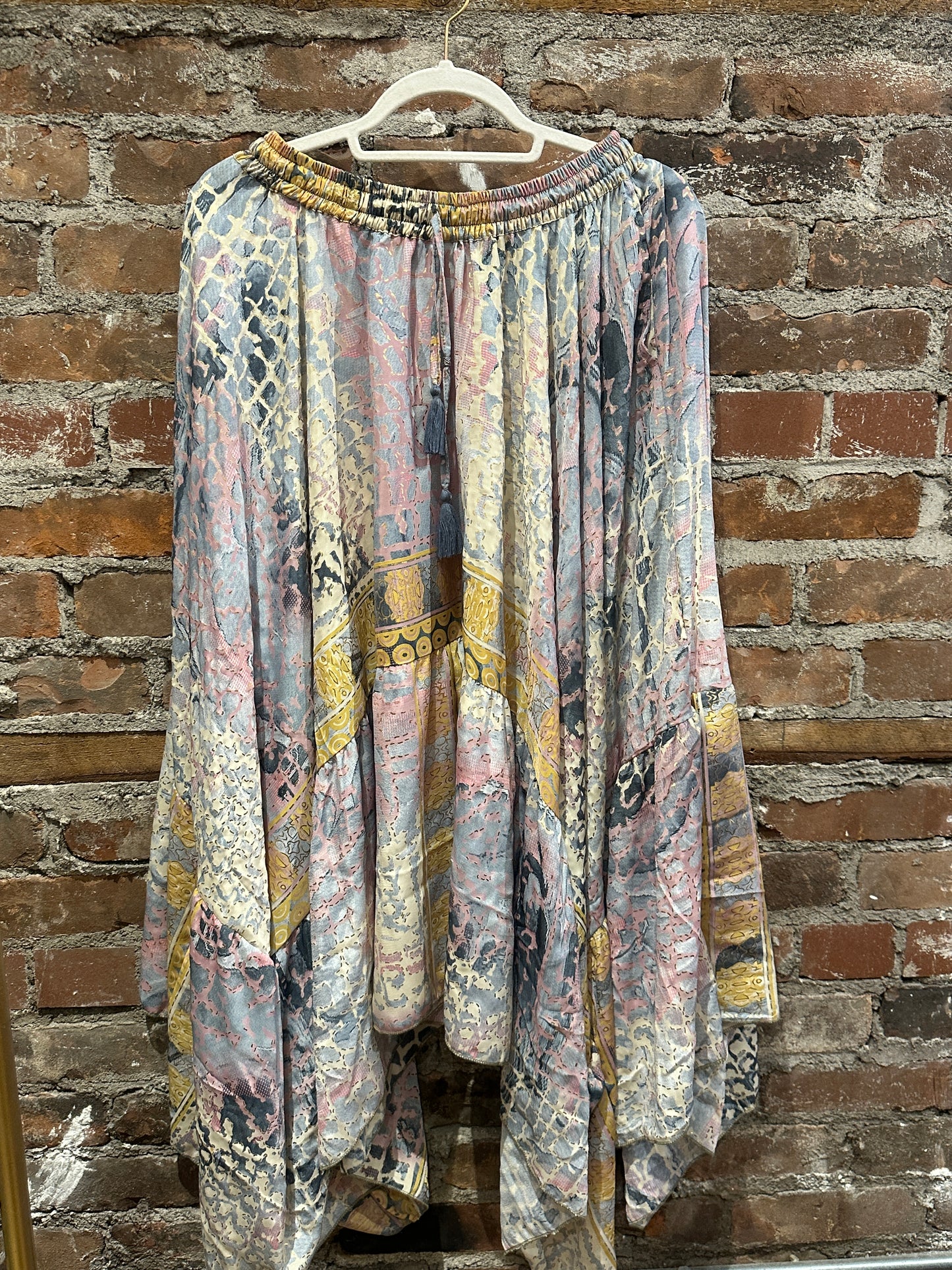 The mandala skirt - pink/gold