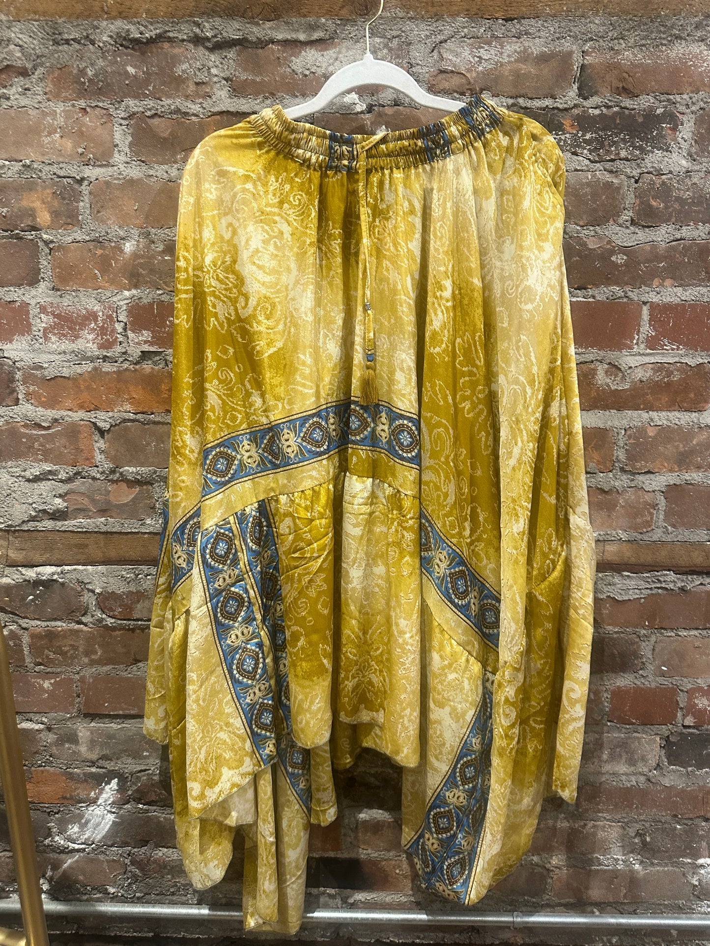 The mandala skirt -mustard