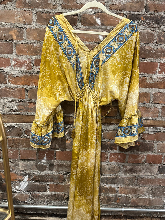 The Elysian Dress-mustard