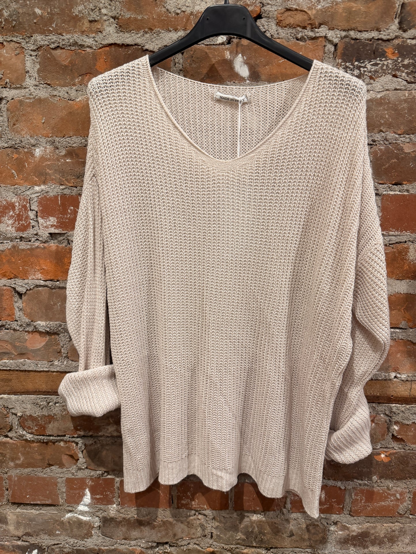 Knit sweater- beige